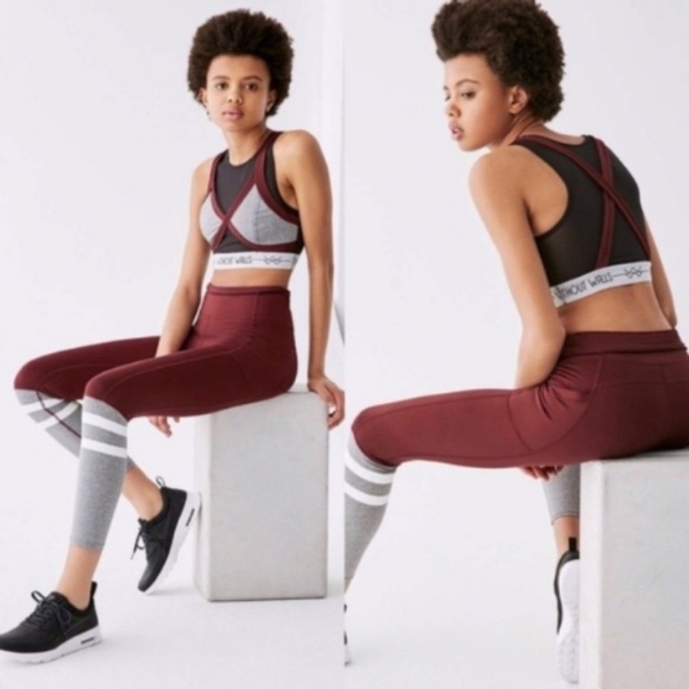 Without Walls Mesh Bra Sheer X Back Cut Out - Picture 4 of 7